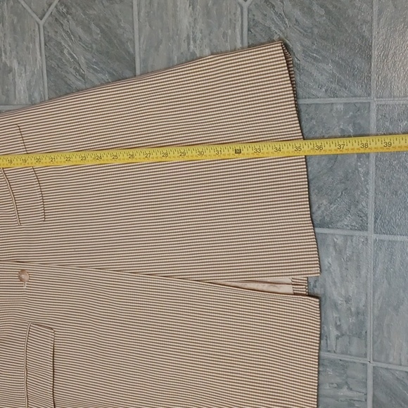 NEW ANN TAYLOR LOFT  Jacket Blazer Striped Logt  Women's l - Picture 15 of 15